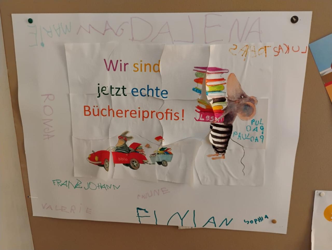 Plakat Büchereiprofis