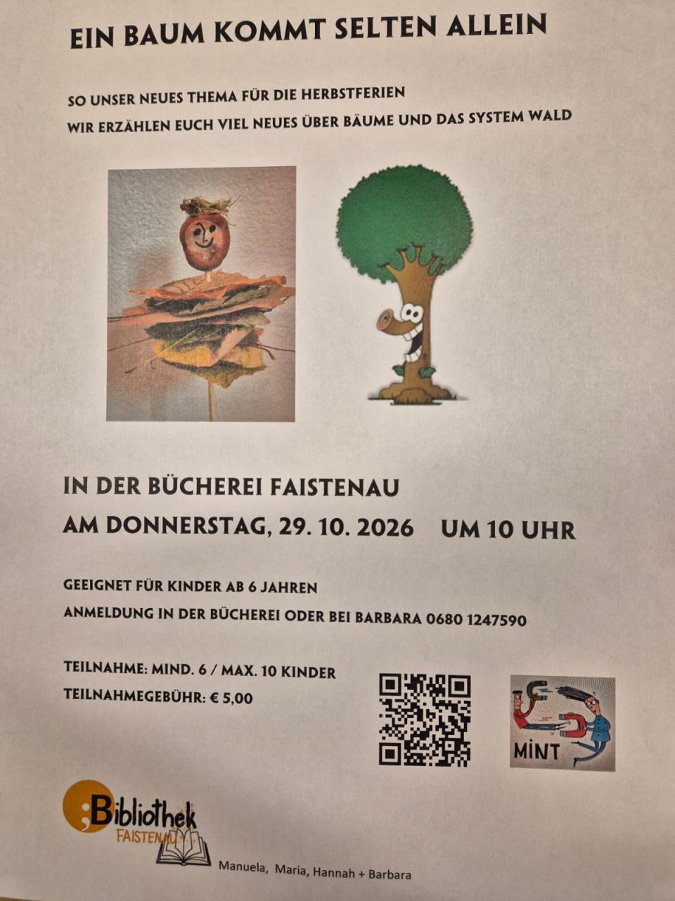 Baum Veranstaltung