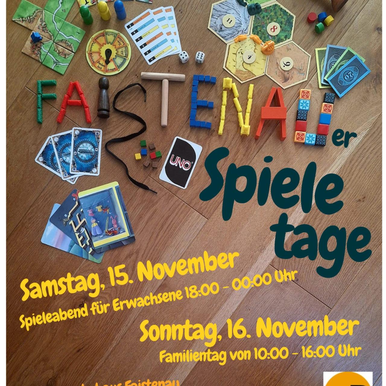 Plakat Spieletage